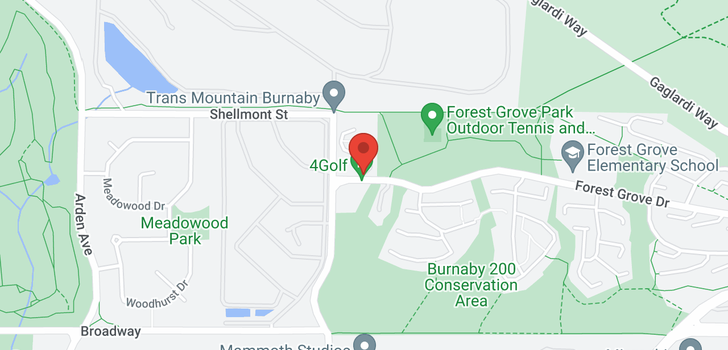 map of 8165 FOREST GROVE DRIVE